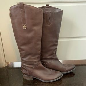 SAM EDELMAN PENNY LEATHER RIDING BOOT